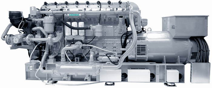 Газопоршневая электростанция Siemens SGE-24HM на природном газе Газопоршневая электростанция Siemens SGE-24HM на природном газе