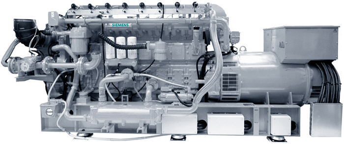 Газопоршневая электростанция Siemens SGE-24SL