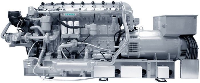 Газопоршневая электростанция Siemens SGE-24SL Газопоршневая электростанция Siemens SGE-24SL