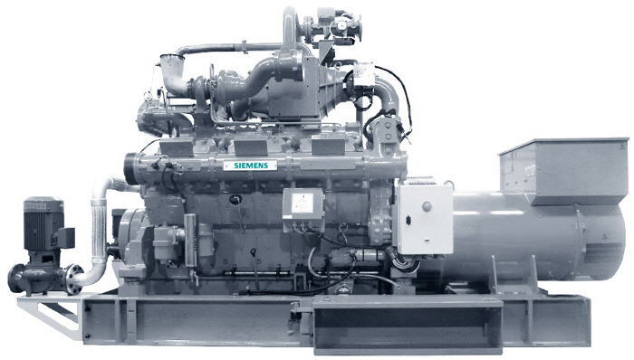 Газопоршневая электростанция Siemens SGE-36SL