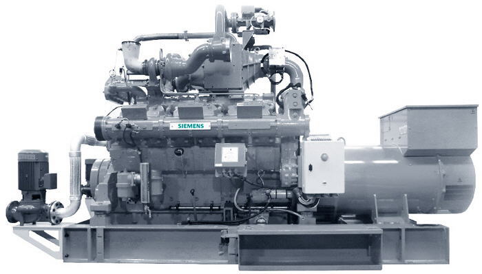 Газопоршневая электростанция Siemens SGE-36SL Газопоршневая электростанция Siemens SGE-36SL