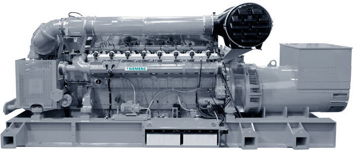 Газопоршневая электростанция Siemens SGE-18SL