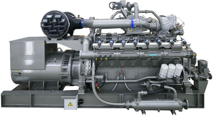 Газопоршневая электростанция Siemens SGE-56SL/40